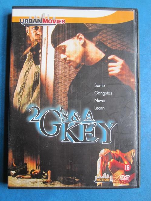 2 G's & A Key, Cd's en Dvd's, Dvd's | Actie, Zo goed als nieuw, Actie, Vanaf 16 jaar, Ophalen of Verzenden
