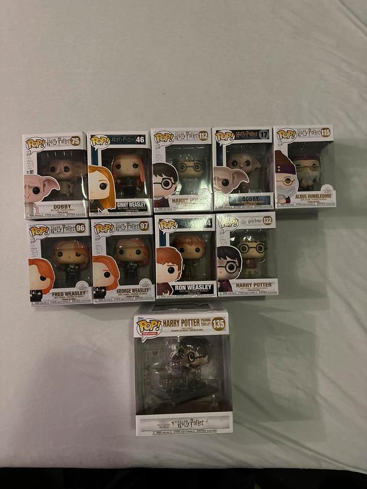 Harry potter funkos, Verzamelen, Poppetjes en Figuurtjes, Gebruikt, Ophalen of Verzenden