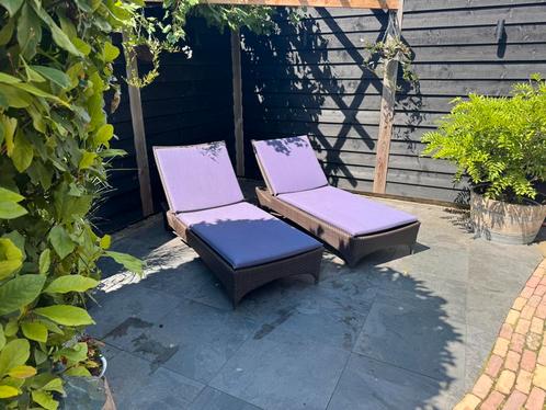 Dedon ligbedden loungeset, Tuin en Terras, Ligbedden, Aluminium, Ophalen of Verzenden