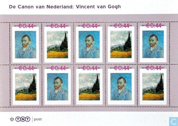 Canon van Nederland: Vincent van Gogh, Postzegels en Munten, Postzegels | Nederland, Postfris, Na 1940, Ophalen of Verzenden
