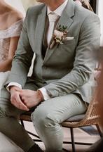 Roka Licht Groen Trouwpak L 56/54 1.91m, Maat 52/54 (L), Roka, Ophalen of Verzenden, Zo goed als nieuw