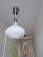 Vintage Hanglampen Sodak Ikea 2 stuks, Huis en Inrichting, Lampen | Hanglampen, Ophalen, Zo goed als nieuw, Glas, Minder dan 50 cm