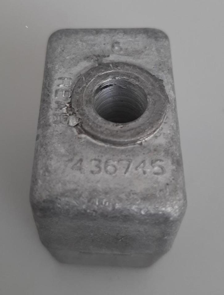 436745 ANODE (alu) & INSERT AY. € 15,95., Watersport en Boten, Accessoires en Onderhoud, Nieuw, Motor en Techniek, Ophalen of Verzenden