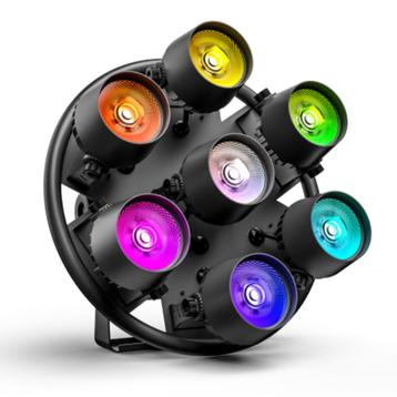 DJLicht 2.0 retro lamp RGBW 350W COB beschikbaar voor biedingen