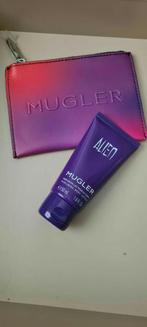 Mugler Alien bodylotion 50ml en portemonnee make up tas, Ophalen of Verzenden, Nieuw, Bodylotion, Crème of Olie