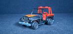 Majorette Jeep.  Zwart. BIEDEN, Ophalen of Verzenden, Gebruikt, Auto
