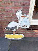 geboortebord, Kinderen en Baby's, Kraamcadeaus en Geboorteborden, Ophalen, Gebruikt, Geboortebord