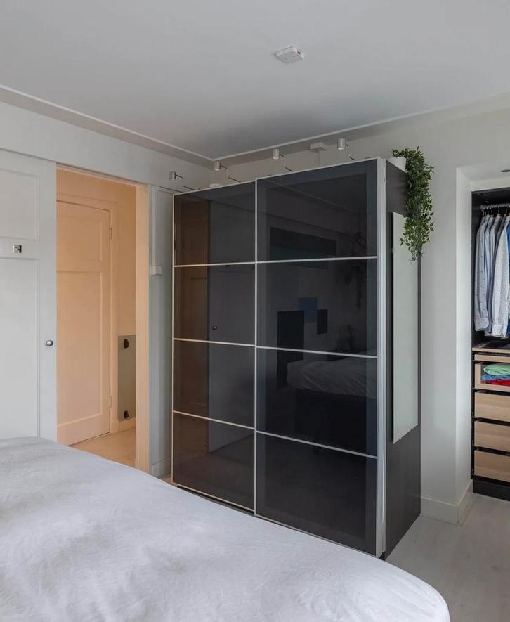 Twee Ikea Pax Schuifdeuren, Huis en Inrichting, Kasten | Kledingkasten, Zo goed als nieuw, 200 cm of meer, 150 tot 200 cm, 50 tot 75 cm