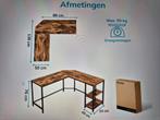 Hoekbureau inclusief bureaustoel, Ophalen, Zo goed als nieuw, Bureau
