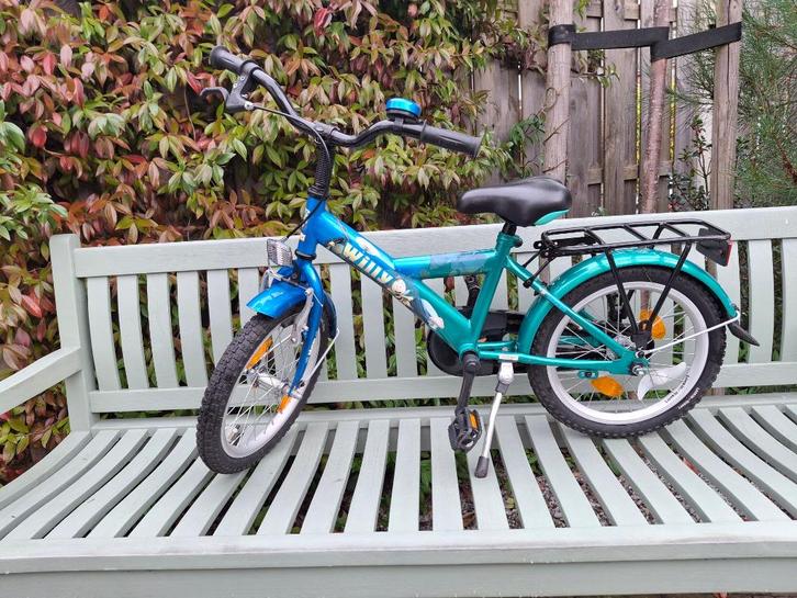 Kinderfiets LOEKIE Nieuw!, Fietsen en Brommers, Fietsen | Kinderfietsjes, Nieuw, 16 tot 20 inch, Zijwieltjes, Ophalen