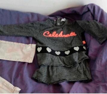 Baby meisje kleding Dirkje name it jurkje shirt 74 beschikbaar voor biedingen