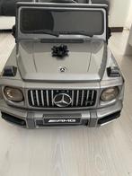 Mercedes Benz G63 AMG elektrische kinderauto ZGN + bediening, Ophalen of Verzenden, Zo goed als nieuw
