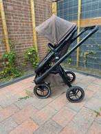 Dubatti One kinderwagen - zwart frame, incl. adapters maxico, Kinderen en Baby's, Kinderwagens en Combinaties, Gebruikt, Verstelbare duwstang