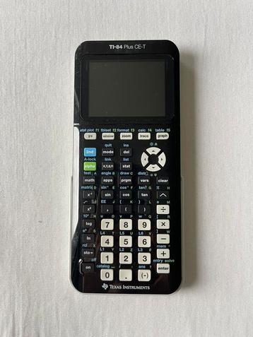 Grafisch rekenmachine TI-84 plus CE-T beschikbaar voor biedingen