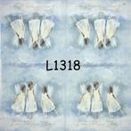 Servetten decoupage/bullet journal – KERST/Winter – L1318, Verzenden, Nieuw, Materiaal