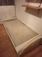 1-persoons Aupingbed, Huis en Inrichting, Gebruikt, 90 cm, Eenpersoons, Wit