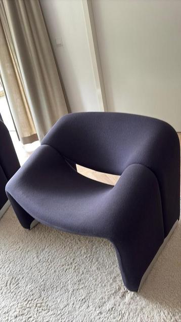 M chair Groovy Piere Paulin fauteuil Artifort blauw beschikbaar voor biedingen