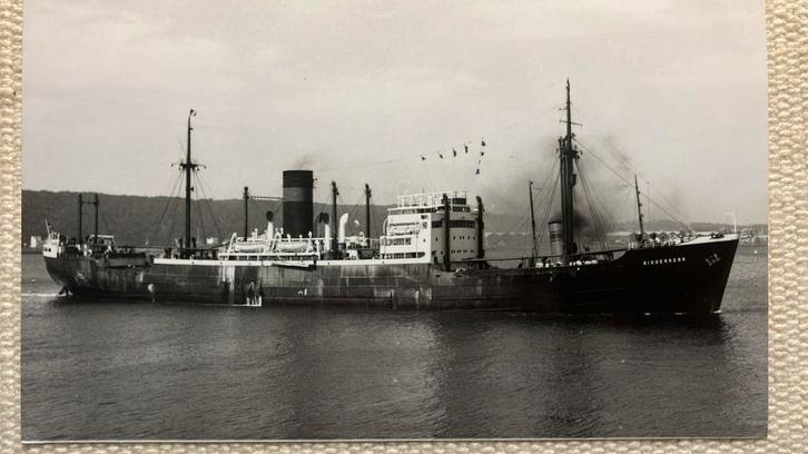 RIDDERKERK  VNS 1938  foto Kaapstad Zuid Afrika, Verzamelen, Scheepvaart, Ophalen of Verzenden