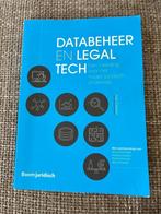 Databeheer en legal tech - Ivar Timmer, Boom juridisch, Ophalen of Verzenden, Zo goed als nieuw, HBO