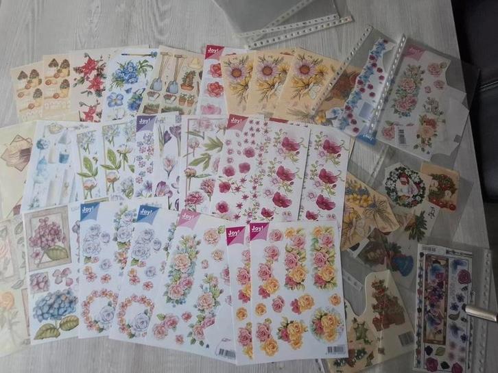 Heel veel hobby spullen, Hobby en Vrije tijd, Scrapbooking, Gebruikt, Overige typen, Overige merken, Ophalen