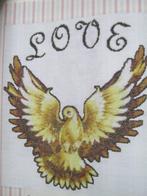Borduurpatroon  Vredesduif Love Vrede Duif Peace 7713, Hobby en Vrije tijd, Verzenden, Nieuw, Handborduren, Patroon