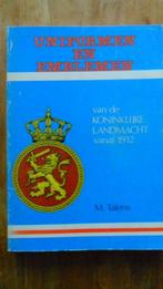 Uniformen van de Koninklijke Landmacht vanaf 1912 M. Talens, Verzamelen, Militaria | Tweede Wereldoorlog, Ophalen of Verzenden
