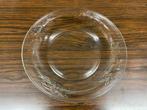 Glazen fruitschaal diameter 27,5 cm, Glas, Schaal, Rond, Gebruikt