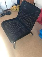 stoel / Lounge fauteuil Nolmyra €10,- symbolisch, Huis en Inrichting, Stoelen, Ophalen, Zwart, Zo goed als nieuw, Metaal