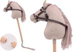 Holly Horse - Hobby paard de luxe met korte stok,ca. 80 cm, Nieuw, Ophalen of Verzenden, X, X