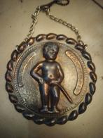 Koperen Manneken Pis Wanddecoratie, Antiek en Kunst, Ophalen of Verzenden