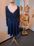 Gala/feestjurk plussize mt 48 (Goddiva), Kleding | Dames, Gelegenheidskleding, Galajurk, Zwart, Maat 46/48 (XL) of groter, Ophalen of Verzenden