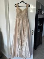 Prachtige bruid prinses fantasy jurk voor feest of bruiloft, Galajurk, Beige, Nieuw, Ophalen of Verzenden