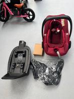 Maxi cosi, isofix + base, Ophalen, Autogordel of Isofix, Zijbescherming, Zo goed als nieuw