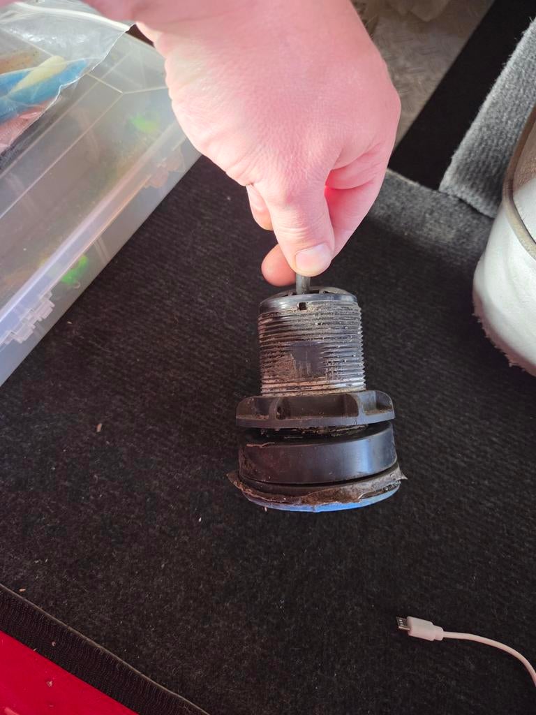 Airmar 319 transducer, Ophalen of Verzenden, Gebruikt, Kaartplotter of Fish Finder