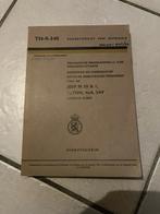Nekaf TH 9-345 voorschrift + diverse overigen oa Laro en YA, Ophalen of Verzenden, Landmacht, Nederland, Boek of Tijdschrift