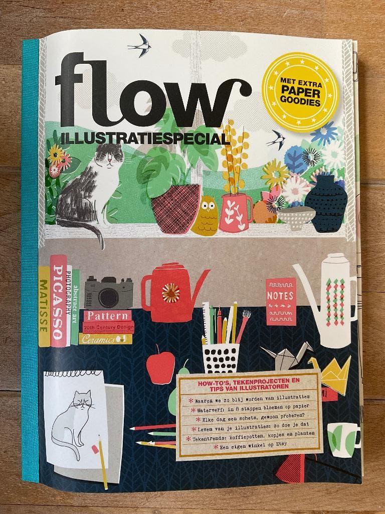 Flow Illustratiespecial 2015, Ophalen of Verzenden, Nieuw, Damesbladen
