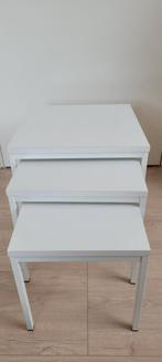 Witte mini tafelset, Overige materialen, Minder dan 55 cm, Gebruikt, Vierkant