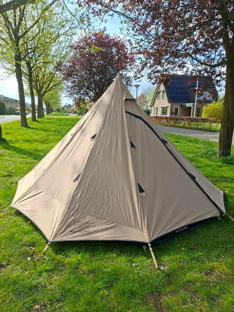 Bardani Taiga 320 RSTC piramide tent, Caravans en Kamperen, Tenten, Ophalen, Zo goed als nieuw, Tot en met 4