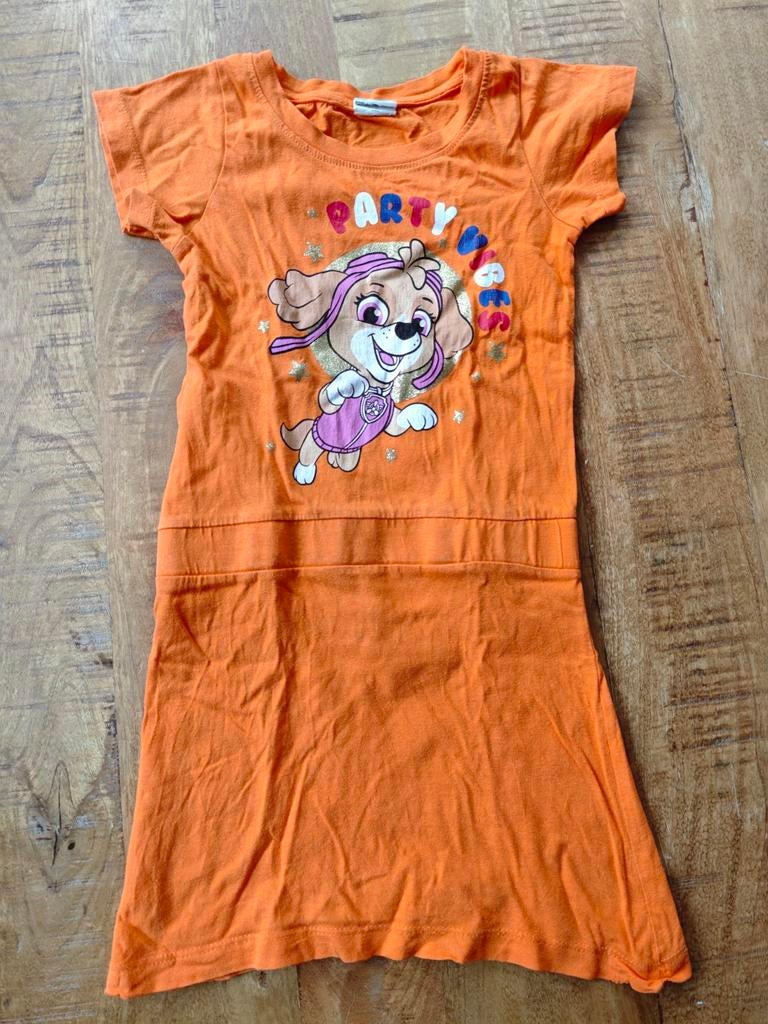 Paw Patrol Skye Jurk - Oranje Meisjesjurk, Gebruikt, Meisje, Ophalen of Verzenden, Jurk of Rok