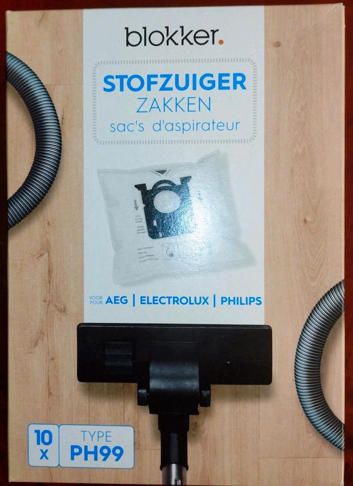 Blokker stofzuigerzakken type PH99, Witgoed en Apparatuur, Stofzuigers, Nieuw, Ophalen