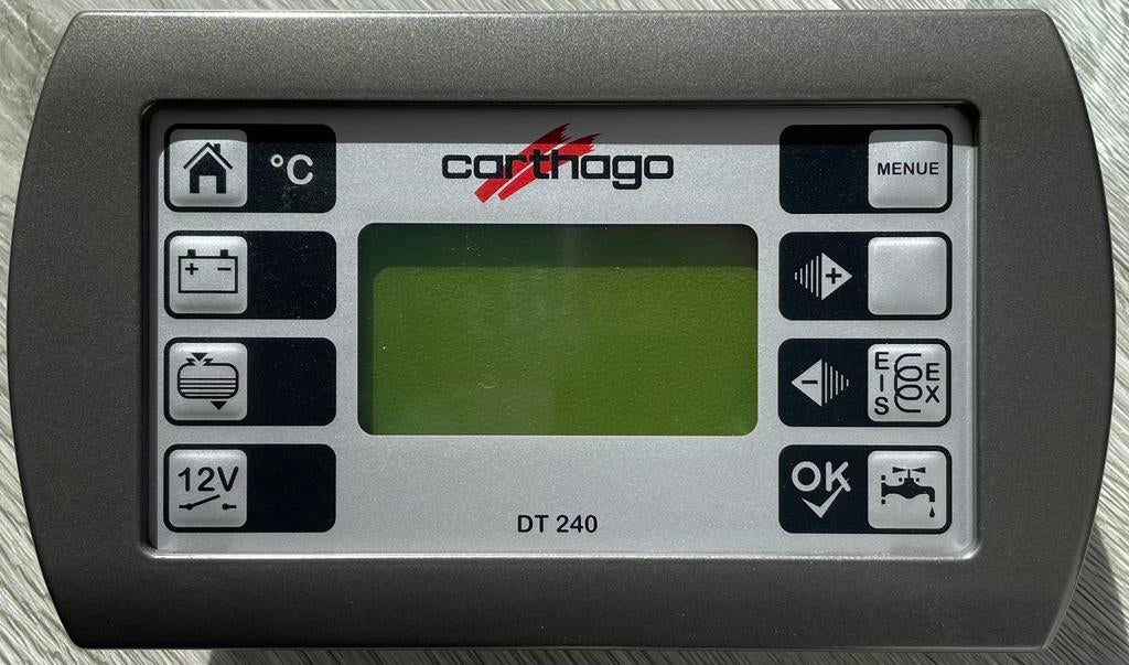 DT240 Carthago bedieningspaneel, Caravans en Kamperen, Camper-accessoires, Schaudt, Zo goed als nieuw, Service@schaudt.de, Planckstr. 8 Markdorf