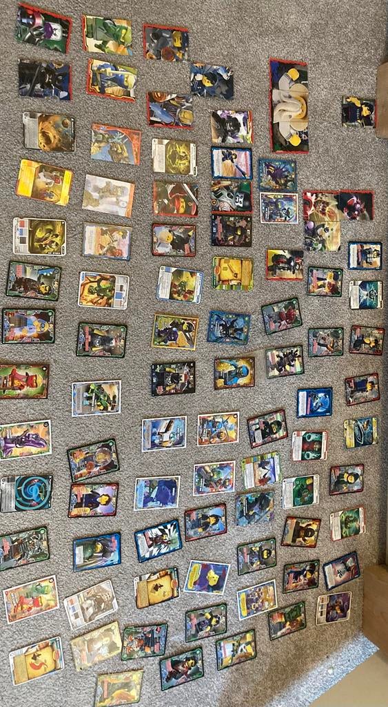Lego Ninjago kaarten, Ophalen of Verzenden, Zo goed als nieuw, Meerdere kaarten