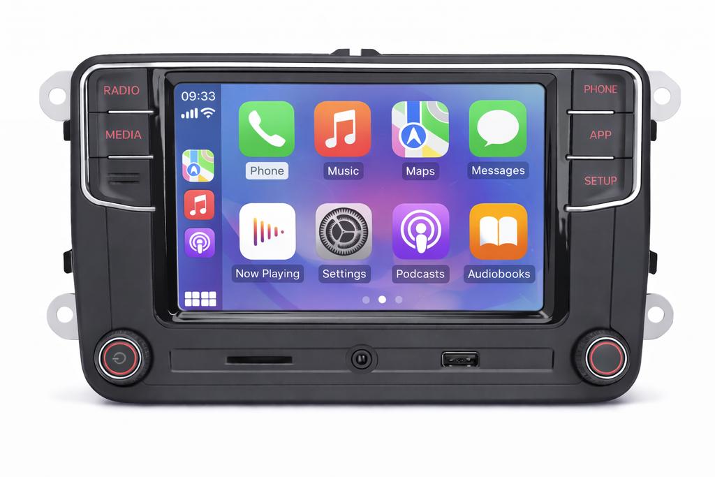 Volkswagen RCD 330 CarPlay autoradio, Ophalen of Verzenden, Gebruikt