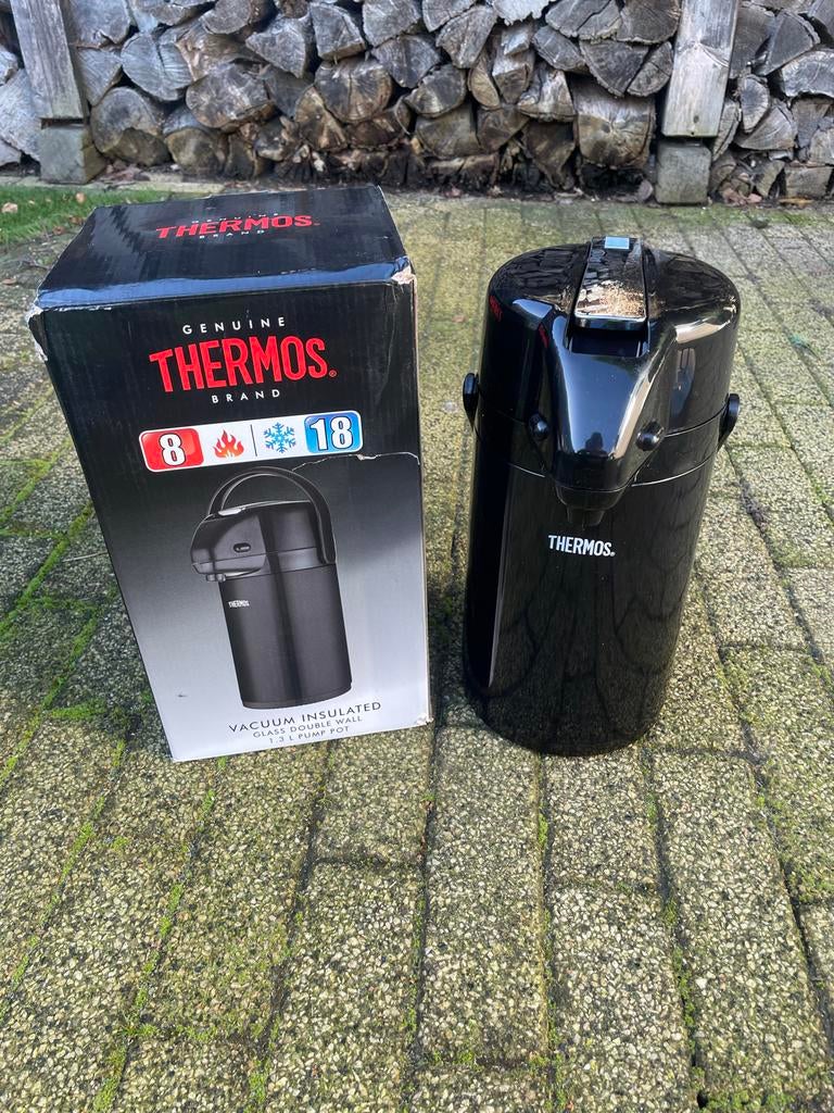 Thermoskan - Zwart - Goede staat, M, Ophalen of Verzenden, Zo goed als nieuw, M