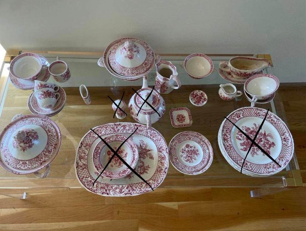 Mason's Stratford servies, Ophalen