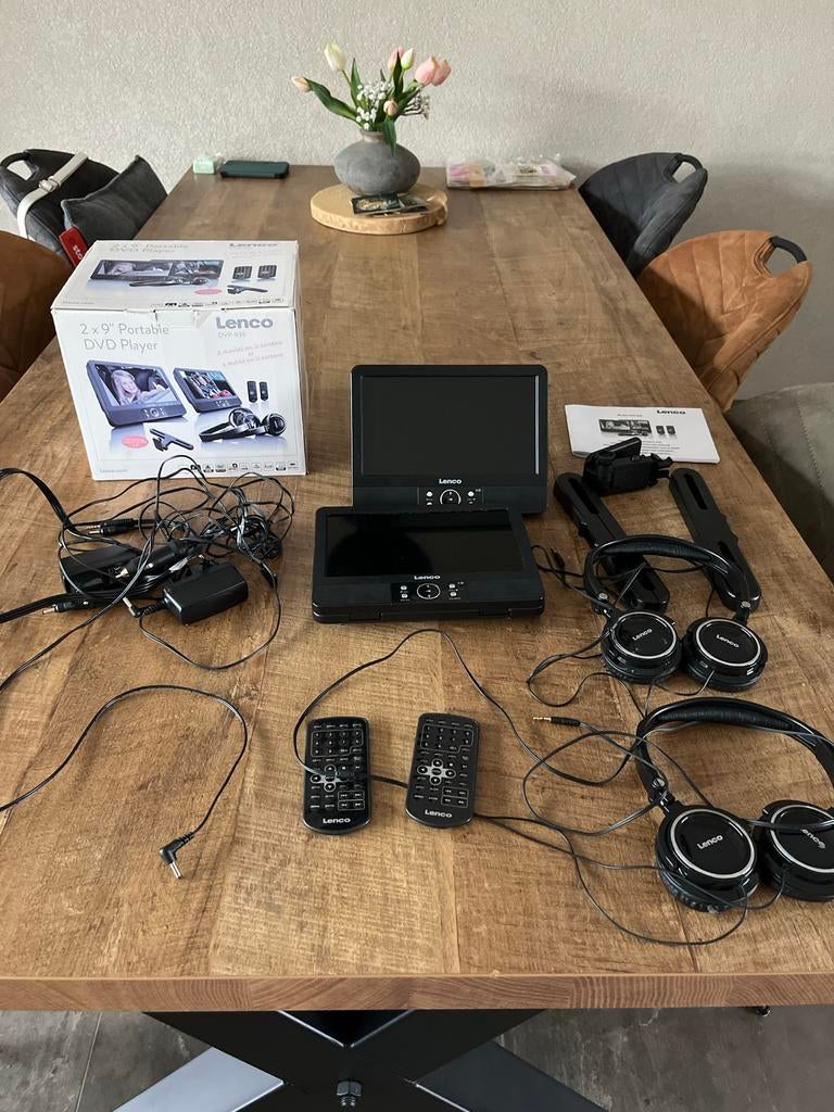 Lenco DVP-939 Draagbare DVD Speler voor in de auto, Draagbaar, Zo goed als nieuw, Ophalen, Overige merken