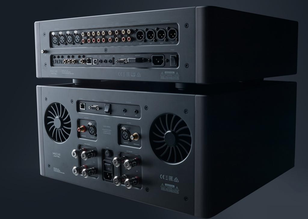 Rotel Michi P5 & S5 | 83KG | 2x 800W RMS, Ophalen, Zo goed als nieuw, Stereo