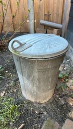 Vuilnisbak zink, Ophalen, Gebruikt