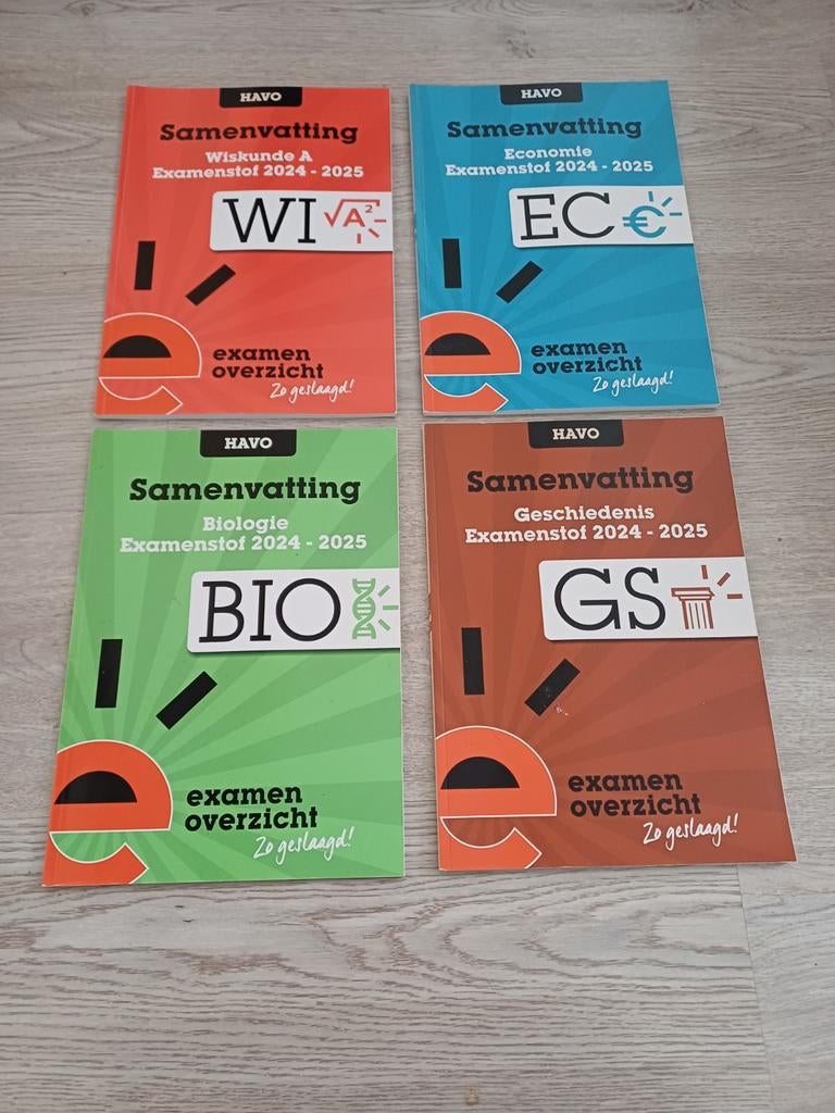 Havo examen boeken, Ophalen, HAVO, Engels