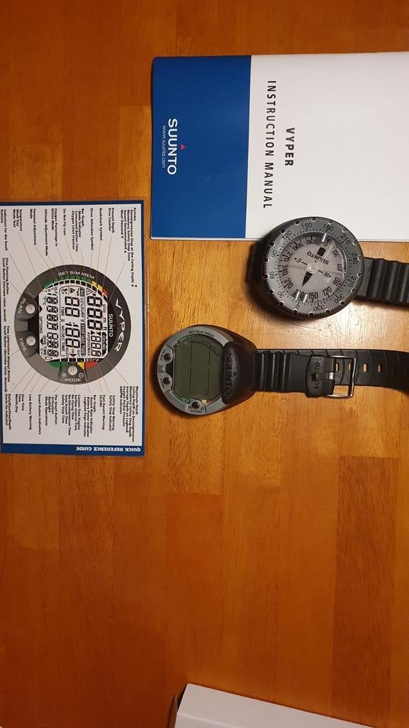Suunto Viper Duikcomputer met Kompas en Handleiding, Ophalen of Verzenden, Gebruikt, Duikcomputer